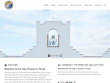 Tablet Screenshot of ci.socorro.tx.us